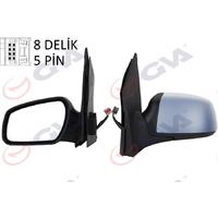 DIŞ DİKİZ AYNASI SOL FIESTA 06 08 ELEKTRİKLİ ISITMALI ASTARLI KONVEKS 5 FİŞ VM-6312EHPL