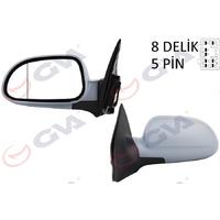 DIŞ DİKİZ AYNASI SOL LACETTİ 05 ELEKTRİKLİ ISITMALI ASTARLI ASFERİK 5 FİŞ VM-395EHPAL