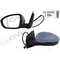 DIŞ DİKİZ AYNASI SOL MEGANE IV 15 ELEKTRİKLİ ISITMALI SİNYALLİ ASTARLI ASFERİK VM-6142EHPAL
