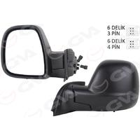 DIŞ DİKİZ AYNASI SOL PARTNER-BERLINGO 12-18 ELEKTRİKLİ DESENLİ REZİSTANSLI OTOMATİK AÇMA KAPAMA