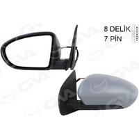 DIŞ DİKİZ AYNASI SOL QASHQAI 09 ELEKTRİKLİ ISITMALI KATLANIR ASTARLI KONVEKS 7 FİŞ VM-4011EBHL