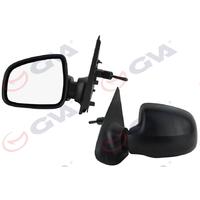 DIŞ DİKİZ AYNASI SOL SANDERO STEPWAY 12 MEKANİK SİYAH KAPAK KONVEKS VM-6804L