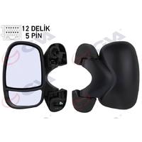 DIŞ DİKİZ AYNASI SOL TRAFIC-VİVARO 01 ELEKTRİKLİ ISITMALI SENSÖRLÜ KONVEKS 5 FİŞ VM-967EHL