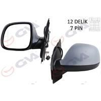 DIŞ DİKİZ AYNASI SOL TRANSPORTER T6 CARAVELLE 10 ELEKTRİKLİ ISITMALI KATLANIR ASTARLI ASFERİK 7 FİŞ VM-6196EBPAL