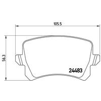 DİSK FREN BALATASI ARKA VOLKSWAGEN Passat B7