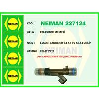 ENJEKTÖR MEMESİ LOGAN-SANDERO 1.4-1.6 8V K7J 4 DELİK