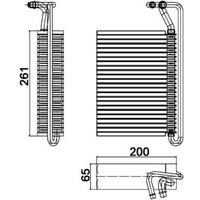 EVAPORATOR BMW E46 E83