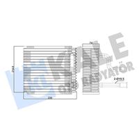 EVAPORATOR TRANSIT-TOURNEO-FOCUS
