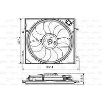 FAN MOTORU KADJAR 1.5DCI-1.6DCI-1.6DCI 4x4 15