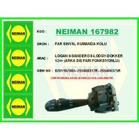 FAR SINYAL KUMANDA KOLU LOGAN II-SANDERO II-LODGY-DOKKER 12 ARKA SIS FARI FONKSIYONLU
