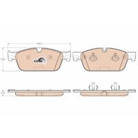 FREN BALATASI ON MERCEDES W166 X166 C292