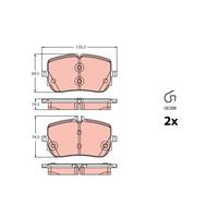 FREN BALATASI ON MERCEDES W177 V177 W247 C118 X118 H247 X247