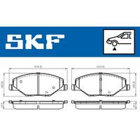 FREN BALATASI ÖN SKODA FABİA 11/11>