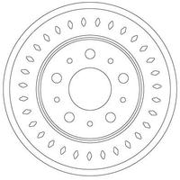 FREN DİSKİ ARKA FIAT DUCATO 06> PEUGOET BOXER 06> CITROEN JUMPER 06> 300x22x19.9MM