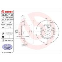 FREN DİSKI ARKA MERCEDES W176 W246 C117