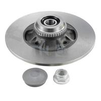 FREN DİSKİ ARKA RENAULT CLIO II 98>05 MEGANE I 96> R19 238x8x7MM RULMANLI ABS SENSÖRLÜ