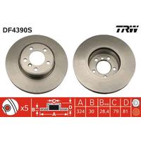 FREN DİSKI ON ADET BMW E65 E66 02 08
