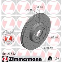 FREN DİSKI ON BMW E83 E53 DELIKLI TIP