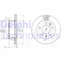 FREN DİSKI ON MERCEDES SPRINTER B901 B904 . VW LT 28-35-46