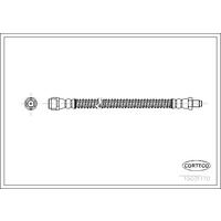 FREN HORTUMU ARKA MERCEDES S-CLASS W220 98 05