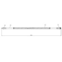 FREN HORTUMU ÖN 306 CABRİO 94-02 544 mm