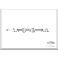 FREN HORTUMU ON MERCEDES VITO W638 96>03