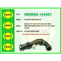 HAVA FİLTRE BORUSU 206-207-307-308-1007-3008-407-5008-PARTNER-BERLINGO-C2-C3-C3 II 1.6HDI-1.6JTD