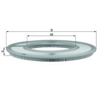 HAVA FİLTRESİ MERCEDES M102 W123 S123 W124 S124