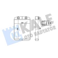 KALORİFER BRAZING FIAT PANDA-500-500 C-LANCIA YPSILON-ABARTH 500-595-695 KALORİFER
