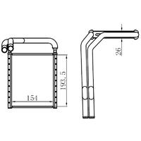 KALORİFER BRAZİNG RADYATOR 154X204X26 ACCENT BLUE 12 GENİŞ TİP