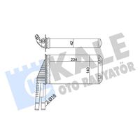 KALORİFER MEKANİK CITROEN C1-C1 II-PEUGEOT 107-TOYOTA AYGO KALORİFER