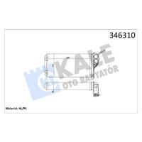 KALORİFER RADYATÖRÜ 307 00 242x135x42 / AC AL/MKNK