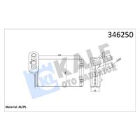 KALORİFER RADYATÖRÜ A3-CADDY-GOLF-JETTA-POLO-IBIZA-CORDOBA-OCTAVIA-1.4-1.6-1.8-1.9TDI-2.0 234x156