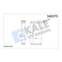 KALORİFER RADYATÖRÜ ALFA 164 87-98 CROMA 85-96 THEMA 87-94