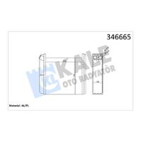 KALORİFER RADYATÖRÜ ASTRA F-CALIBRA A-VECTRA A 175x195x40