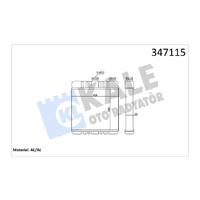 KALORİFER RADYATÖRÜ ASTRA G-ZAFIRA 206x180x32