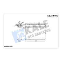 KALORIFER RADYATÖRÜ BMW E39 E36 KLİMALI