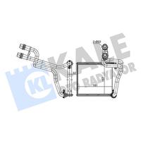 KALORİFER RADYATÖRÜ BORULU GOLF VI -JETTA IV-1.2TSI-1.4TSI-1.6-2.0TDI 181x157x22