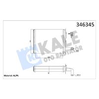 KALORİFER RADYATÖRÜ BRAZİNG PALIO MUSLUKLU 233x195x32