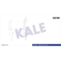 KALORİFER RADYATÖRÜ CLIO II 00 SYMBOL II 08 234x158 2 SIRA AL PL SİSTEM