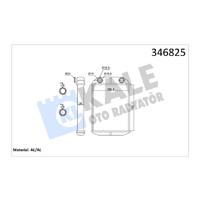 KALORİFER RADYATÖRÜ DACIA DOKKER 12 LODGY 12 1.2 TCE 1.3 TCE 1.5dCi 1.6