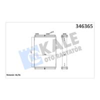 KALORİFER RADYATÖRÜ FIAT DOBLO 01 PUNTO 01 IDEA 04 LANCIA YPSILON 03 AC KLİMASIZ 0183831AB 1.3 JTD 1.4 1.9 JTD