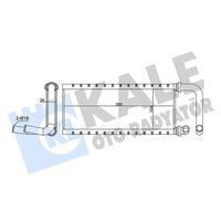 KALORİFER RADYATÖRÜ ISUZU NPR75 5.2L 4HK1 Euro4-5 04- BORULU - ALEMİNYUM