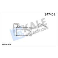 KALORİFER RADYATÖRÜ KIA CERATO 1.5L D4FA CRDİ 05-06 1.6L G4ED benzinli 04-09 2.0L D4EA dizel 04-06 - ALEMİNYUM