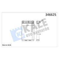 KALORIFER RADYATÖRÜ MERCEDES W203 CL203 S203 C209 A209 R230