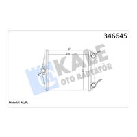 KALORIFER RADYATÖRÜ MERCEDES S-CLASS W126 85 91