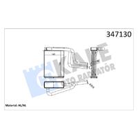 KALORİFER RADYATÖRÜ MONDEO I-II-III 93 01 195x148x42 BRAZİNG