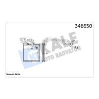 KALORİFER RADYATÖRÜ NISSAN QASHQAI 1.6L HR16DE J10 06-13/ 2.0L MR20DE J10 JJ10 07-12/ 1.5L Dci K9K d izel J10DE 06-13 / X-TRAIL 2.0L M9R T31 dizel 07-