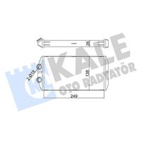 KALORİFER RADYATÖRÜ P301-CITROEN ELYSEE 250X130X26