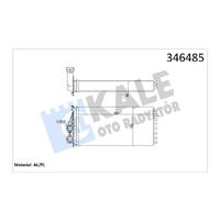 KALORİFER RADYATÖRÜ PEUGEOT P3008 09 16 P5008 09 17 DS5 11 15